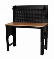 Image result for Pegboard Workbench with Light