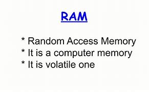 Image result for Ram Random Access Memory