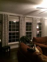 Image result for How to Hang Curtains From Ceiling