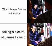 Image result for James Franco Meme