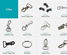 Image result for Clip Lanyard Snap Hooks