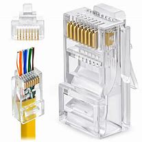 Image result for Ethernet Connector in Cable Plug 3 4