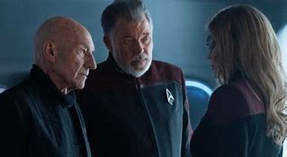 Image result for Picard and Riker in Picard Show