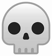 Image result for Skull. Emoji Black Background