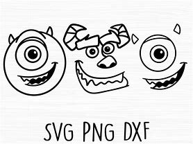 Image result for Sully Monsters Inc. Face SVG