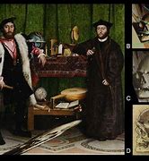 Image result for Hans Holbein the Younger the French Ambassadors