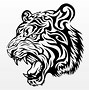 Image result for Cool Tiger Head Drawings
