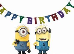 Image result for Happy Birthday Minions Clip Art