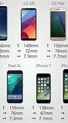 Image result for Cell Phone Dimension Chart