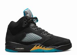 Image result for Jordan 5 Aqua Black Art