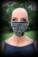 Image result for Black Bandana Mask
