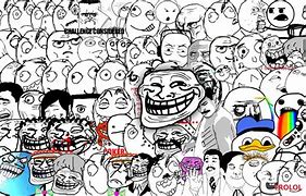 Image result for Troll Face Pattern