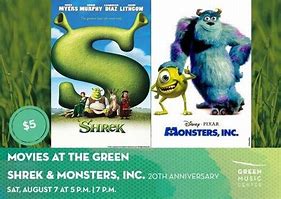 Image result for Shrek Monsters Inc DVDRip
