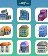 Image result for Modern Building Icon