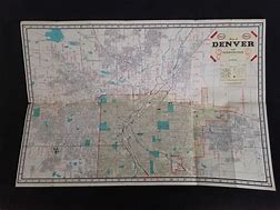 Image result for Denver Map 1960