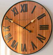 Image result for Large Wooden Wall Clocks
