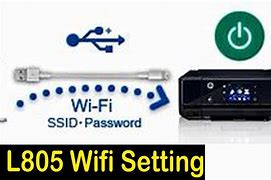 Image result for Epson L805 Connect to Wi-Fi