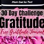 Image result for Simple 30-Day Gratitude Challenge