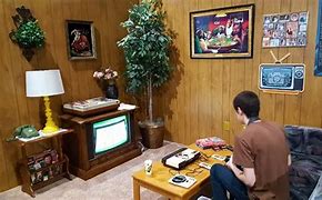 Image result for Retro Games 1980s Living Room