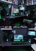 Image result for pc green monitor set up