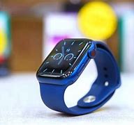 Image result for Apple Watch Series 6 Blue Right Side