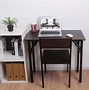 Image result for Small Glass Computer Desk