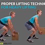 Image result for Appropriate Lifting Techniques