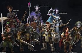 Image result for Dnd 5E Random Race Table