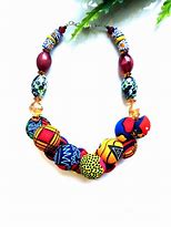 Image result for African Button Necklace DIY
