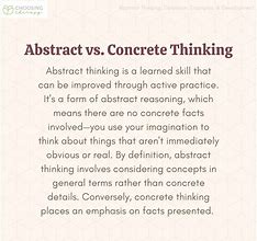 Image result for Abstract Concept Meaning