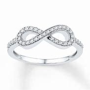 Image result for Silver Infinity Rings for Women
