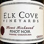 Image result for Elk Cove Pinot Noir Mount Richmond
