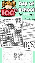 Image result for 100 Days of School Template