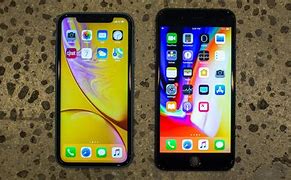 Image result for iPhone XR vs 6 Plus