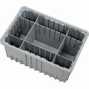 Image result for Plastic Storage Containers with Dividers