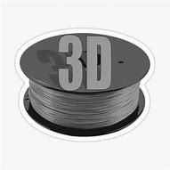 Image result for 3D Filament Disk Sticker Design