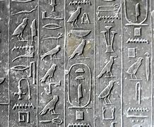 Image result for Egyptian Pyramids Hieroglyphics