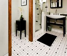 Image result for Black and White Octagon Floor Tile