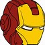 Image result for iron man face draw