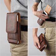 Image result for Roots Leather Cell Phone Case with Belt Clip