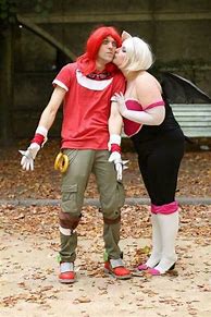 Image result for Human Knuckles the Echidna Cosplay