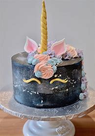 Image result for Galaxy Unicorn Cake