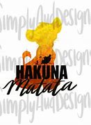 Image result for Lion King Hakuna Matata Clip Art