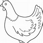 Image result for Free Chicken Clip Art Black and White