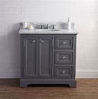 Image result for Gray 36 Inch Bathroom Vanity