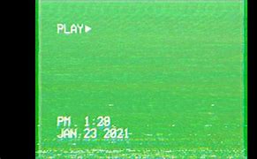Image result for TV Green Screen with VHS Player