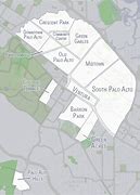 Image result for Palo Alto Neighborhoods Map