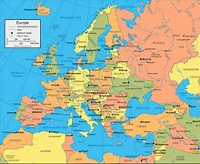 Image result for Europe Trip Map