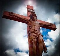Image result for Jesus on Cross Statue