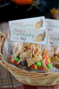 Image result for Thanksgiving Party Favor Ideas